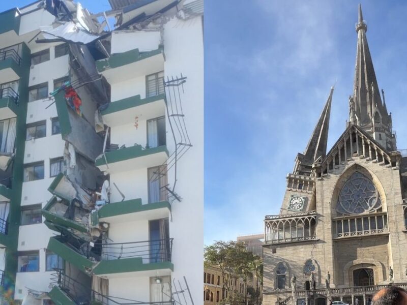 Pánico por terremoto de 7.4 en Colombia