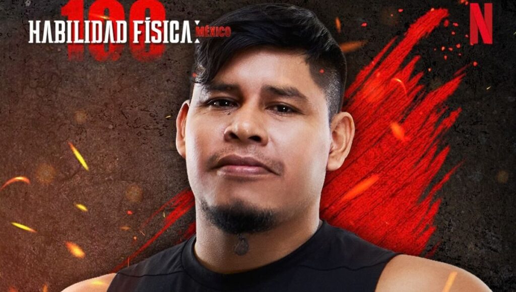 quién es el albañil legendario participante de habilidad física 100 méxico de netflix