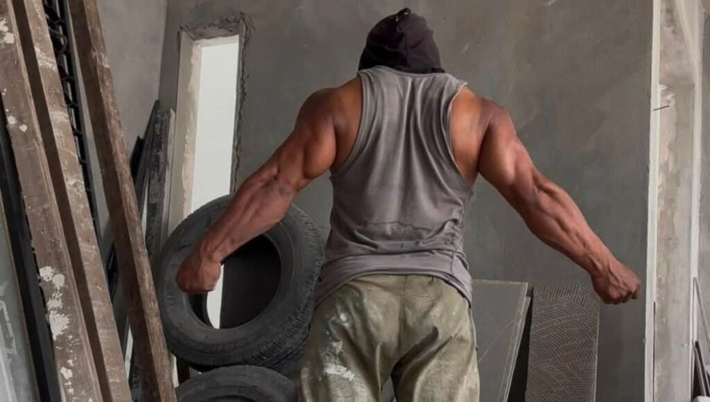 quién es el albañil legendario participante de habilidad física 100 méxico de netflix