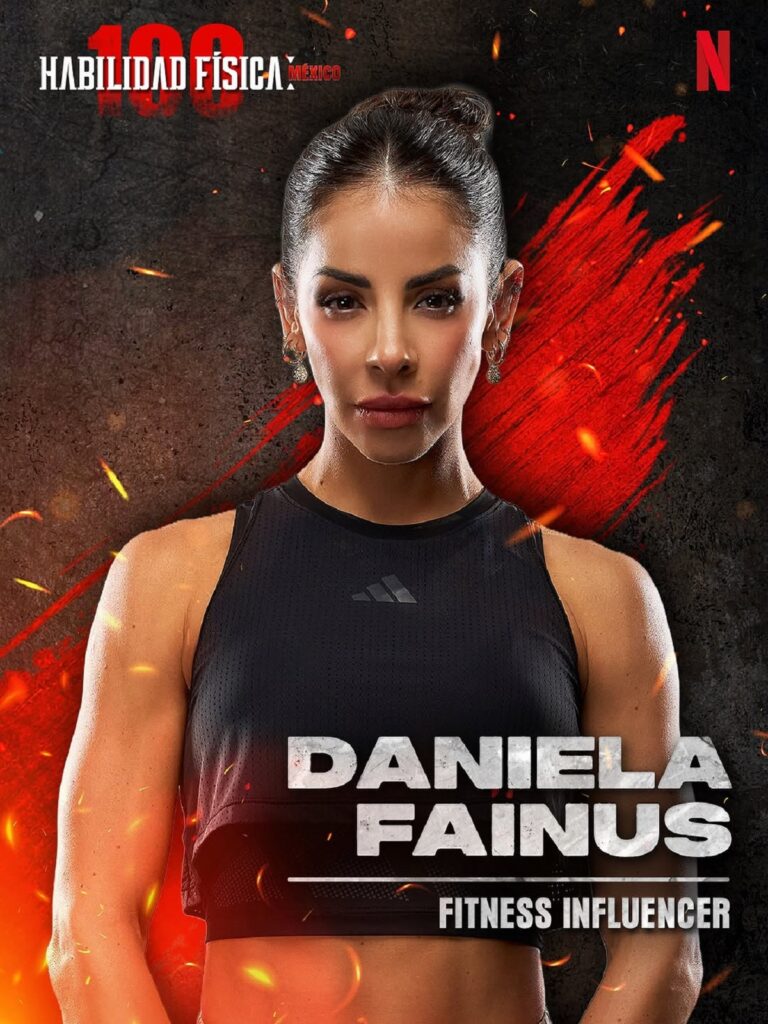 Daniela Fainus en Habilidad Física 100: México