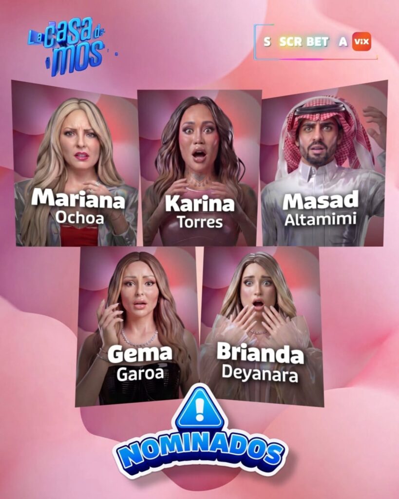 ¿Cómo van las votaciones en La Casa de los Famosos México hoy?