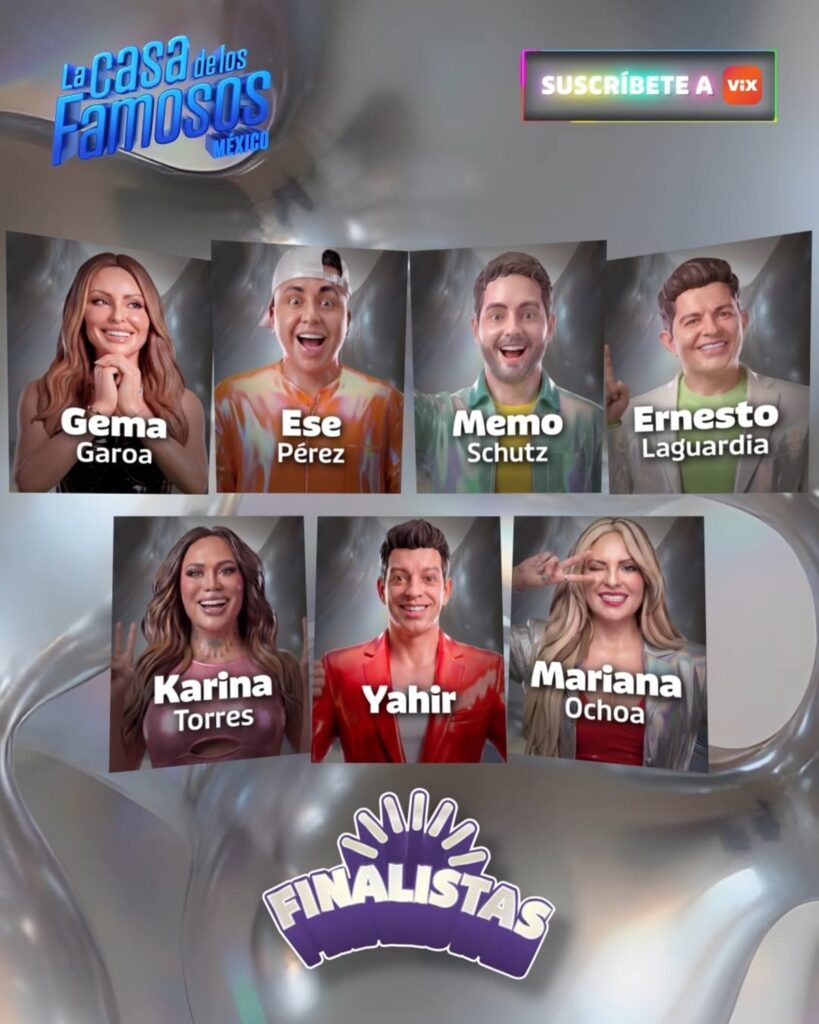 Votaciones La Casa de los Famosos México hoy