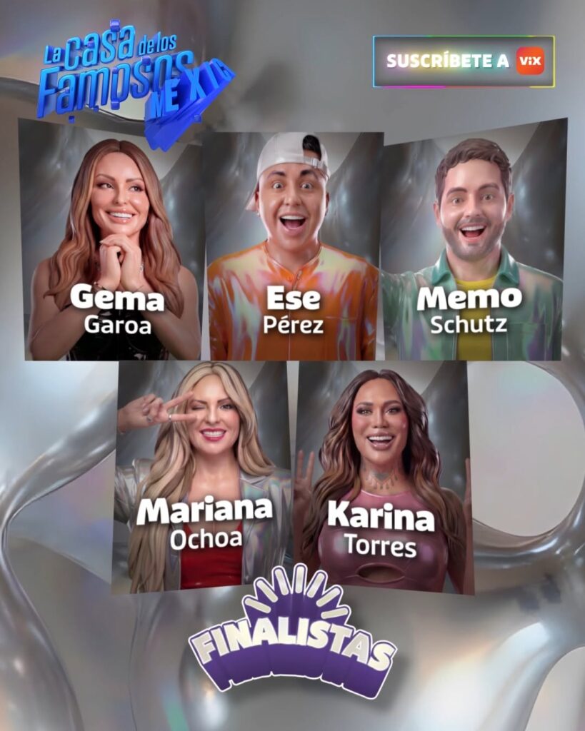 Votaciones en La Casa de los Famosos México 2026 hoy domingo 4 de octubre